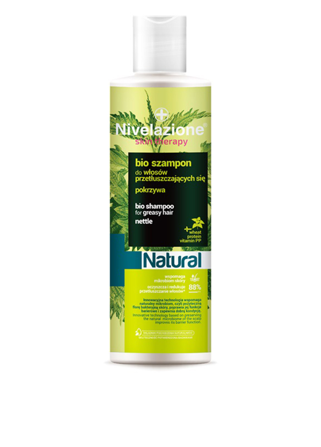 Біо-шампунь для жирного волосся Nivelazione Skin Therapy Natural, 300 мл Farmona (176658386)