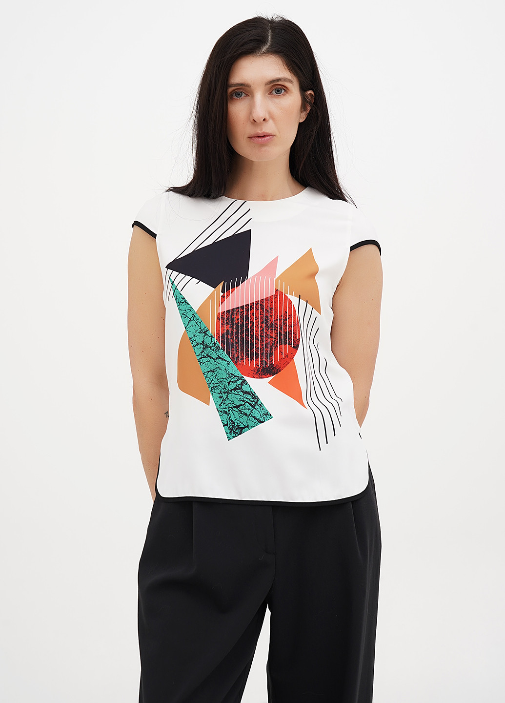 Белая блуза Roberta Biagi