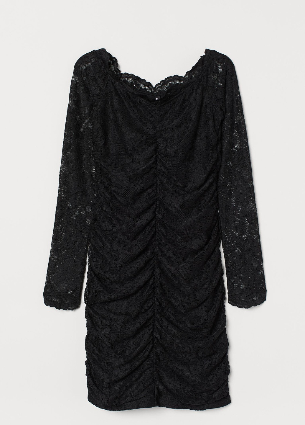 Чорна повсякденний сукня мережевна H&M однотонна