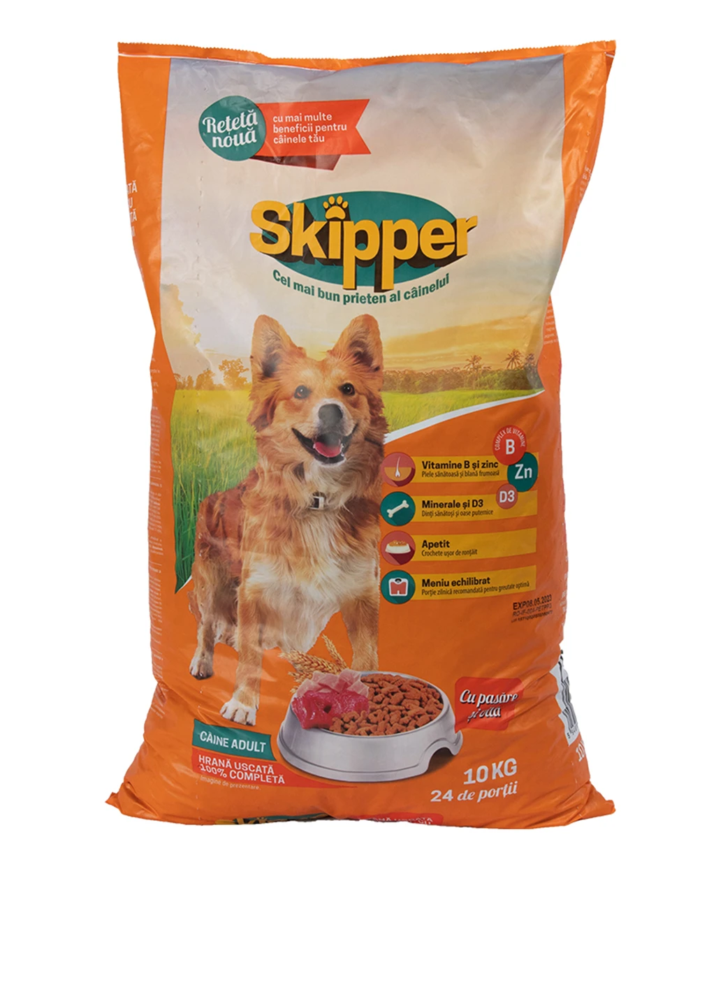 Сухий корм Курка та яловичина, 10 кг Skipper (253785219)