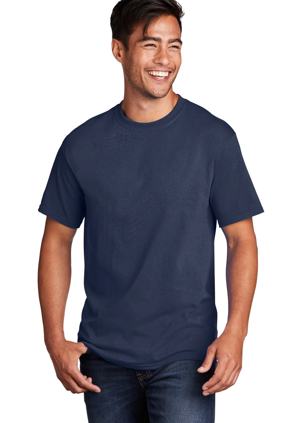 Темно-синя футболка Port Company