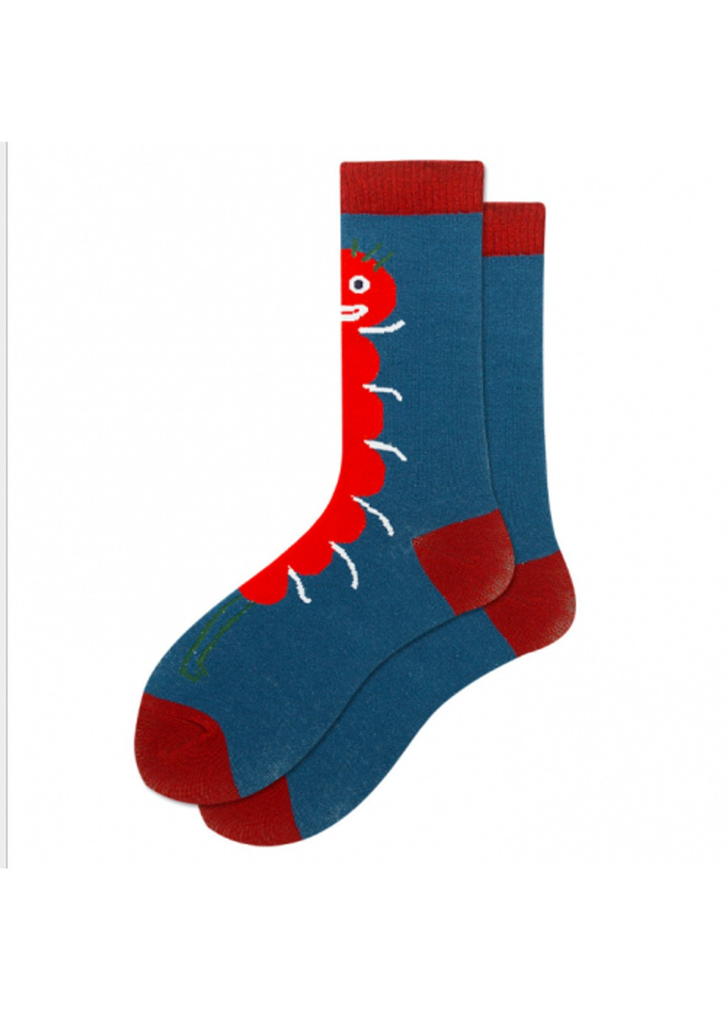 Шкарпетки Socks яскраві та стильні Гусениця 1 пара MAVKA (254520095)
