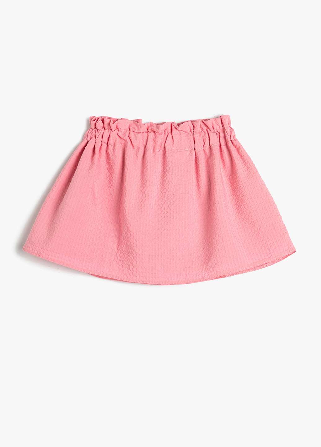 Розовая повседневный однотонная юбка KOTON клешированная