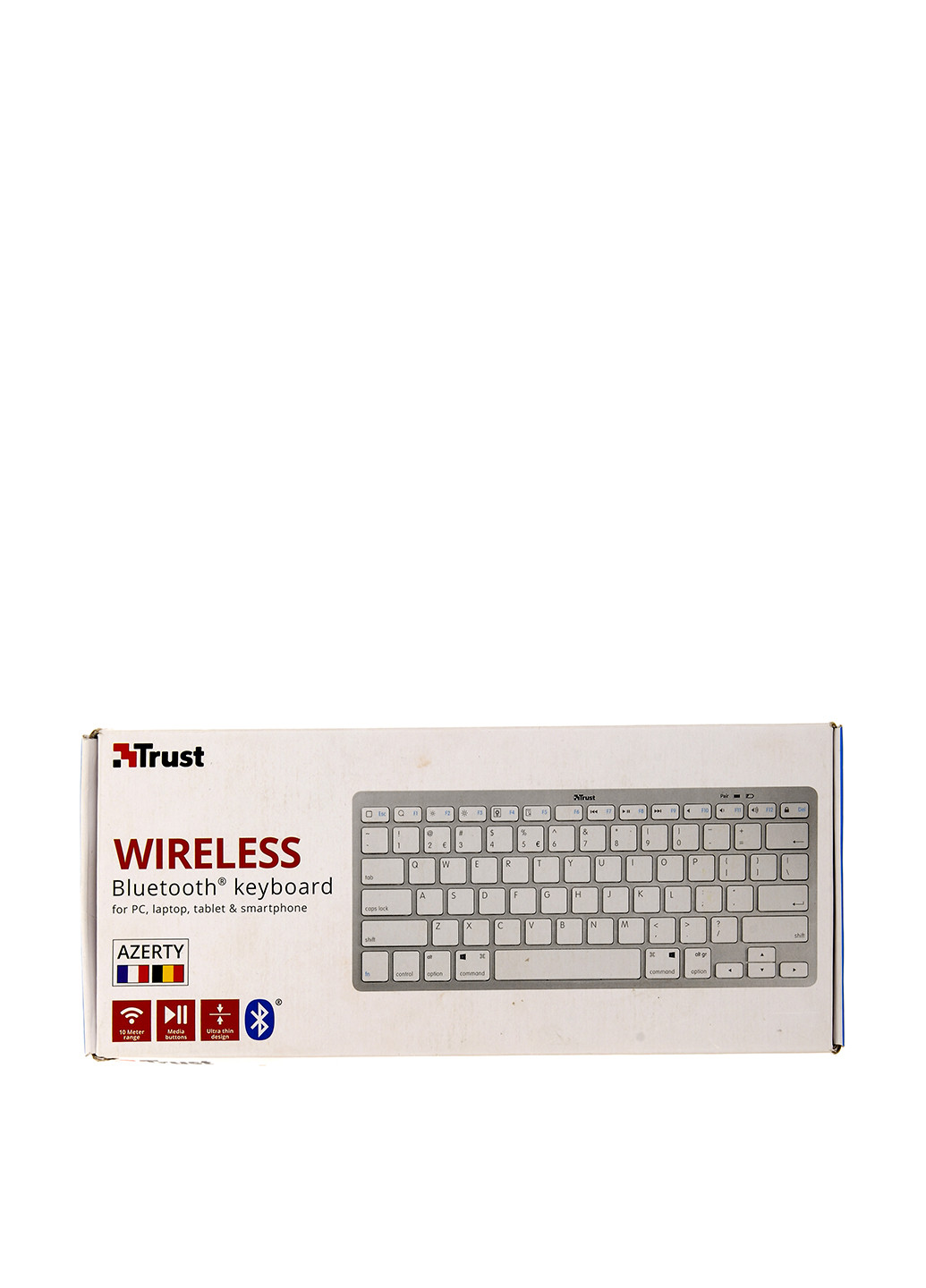 Клавиатура Bluetooth AZERTY, 28,5х12х2 см Trust (195218047)