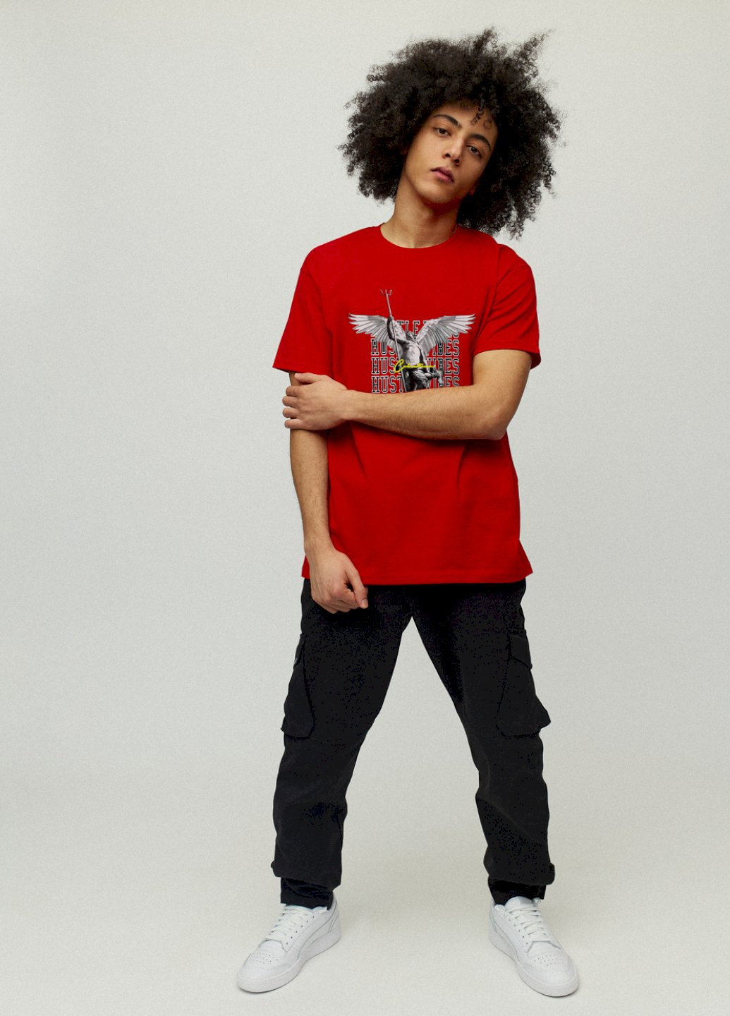 Червона футболка чоловіча YAPPI