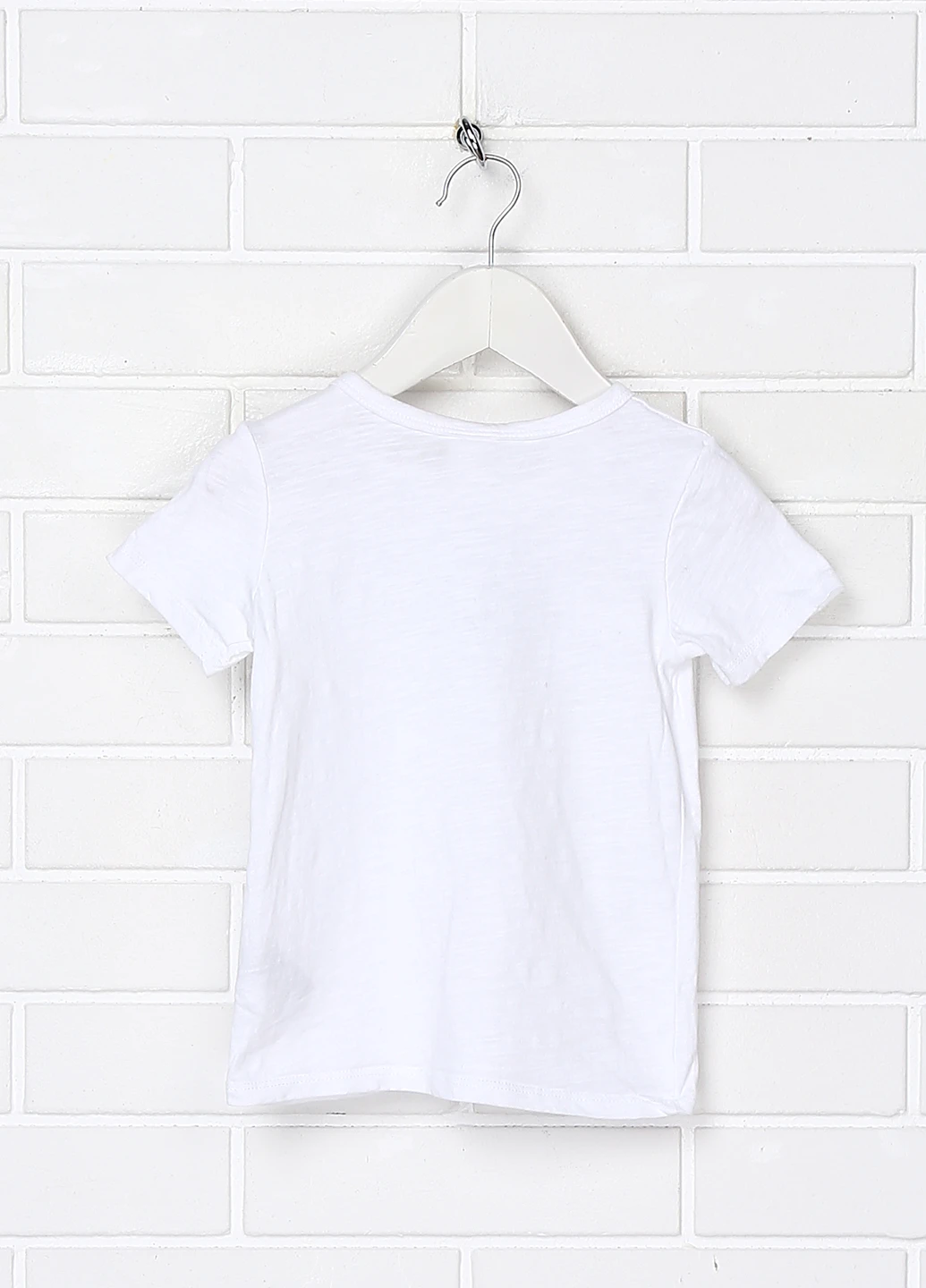 Белая летняя футболка H&M