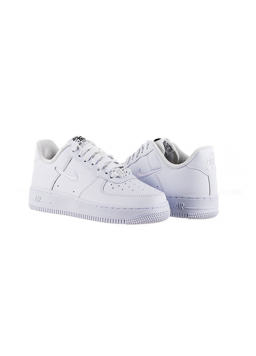 Білі кеди fb8251-100 Nike Air Force 1 Low '07 SE Just Do It Triple White