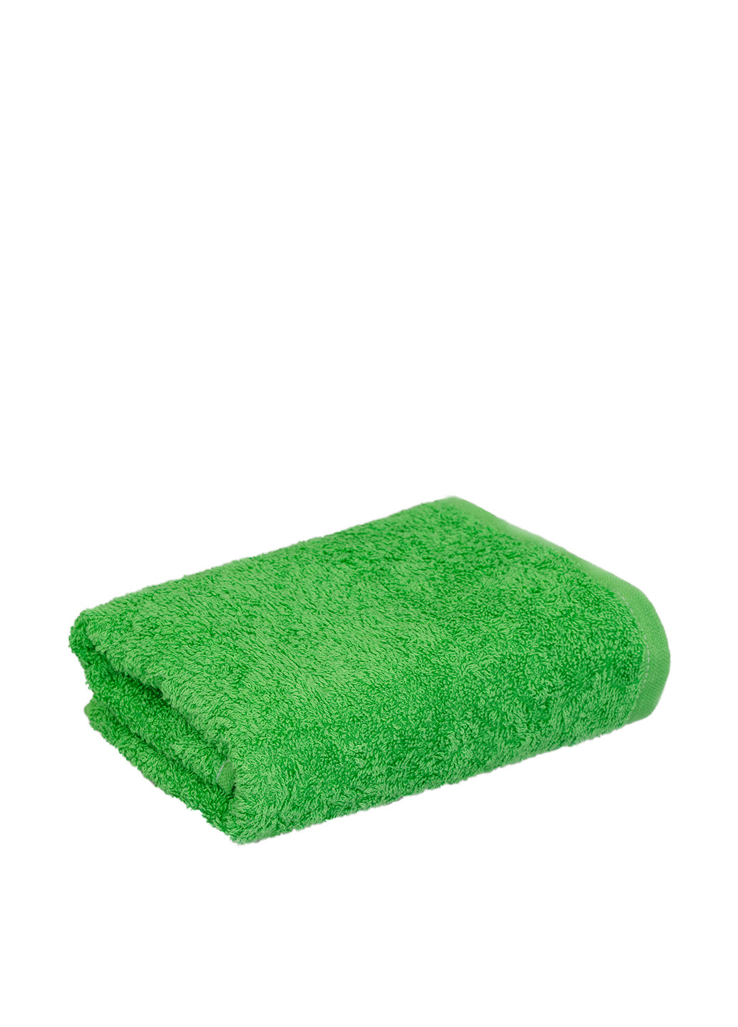 No Brand полотенце, 40х70 см однотонный зеленый производство - Туркменистан
