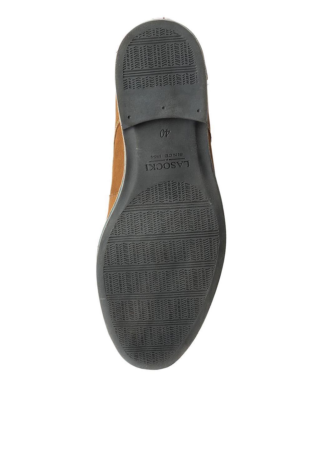 Светло-коричневые кэжуал туфлі lasocki for men mi07-c349-386-01 Lasocki for men на шнурках