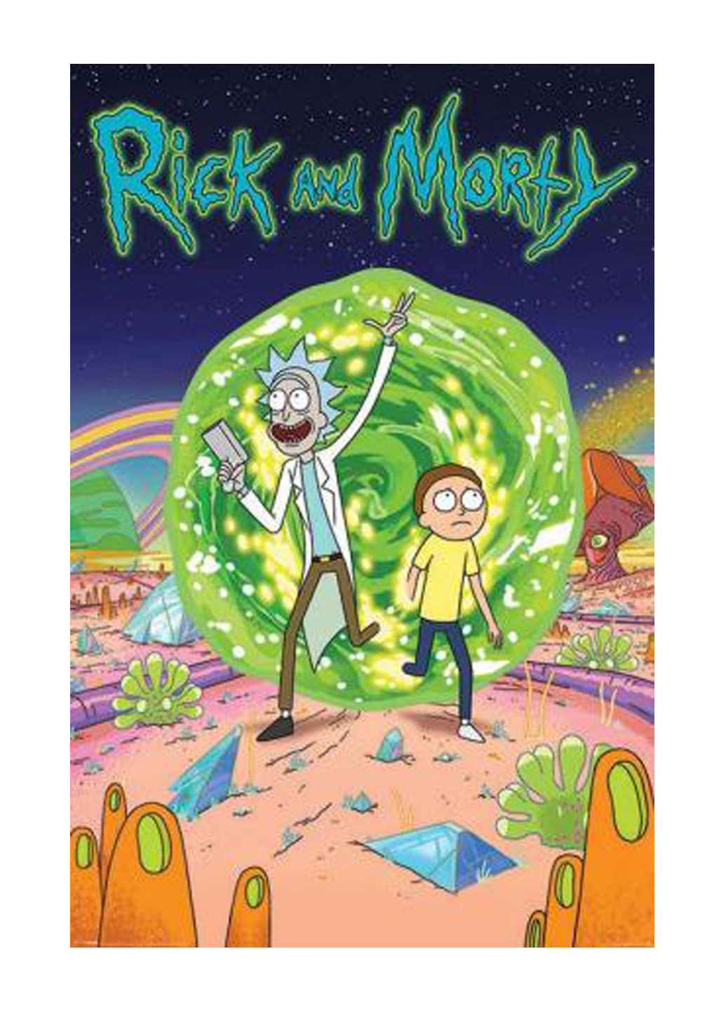 Постер Rick and Morty - Portal Pyramid (222966722)