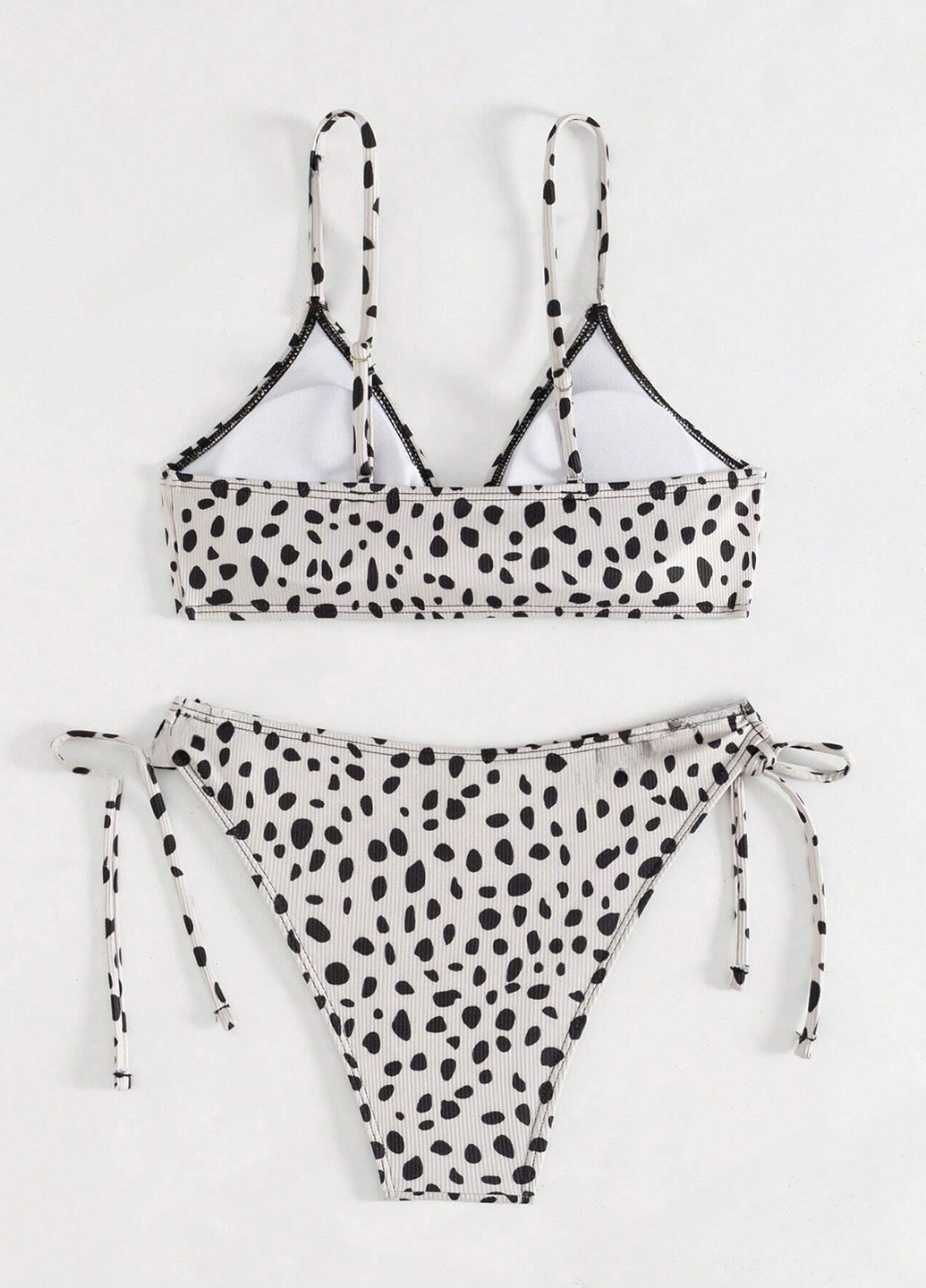 Комбінований літній купальник (ліф, трусики) бікіні, роздільний SHEIN