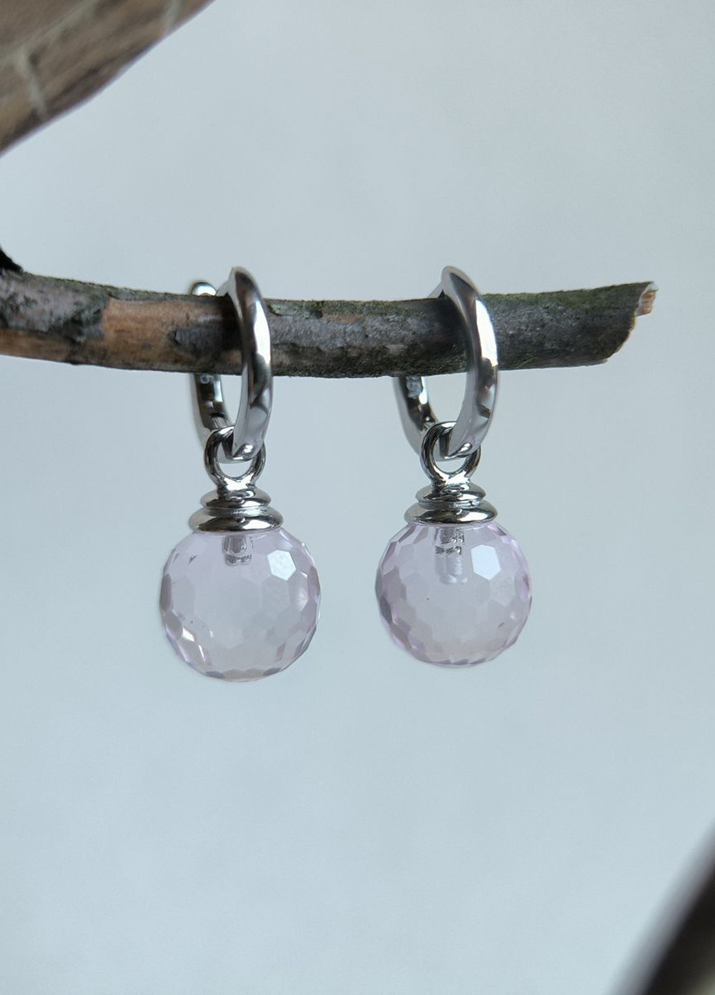 Сережки Silver Flame (350941504)