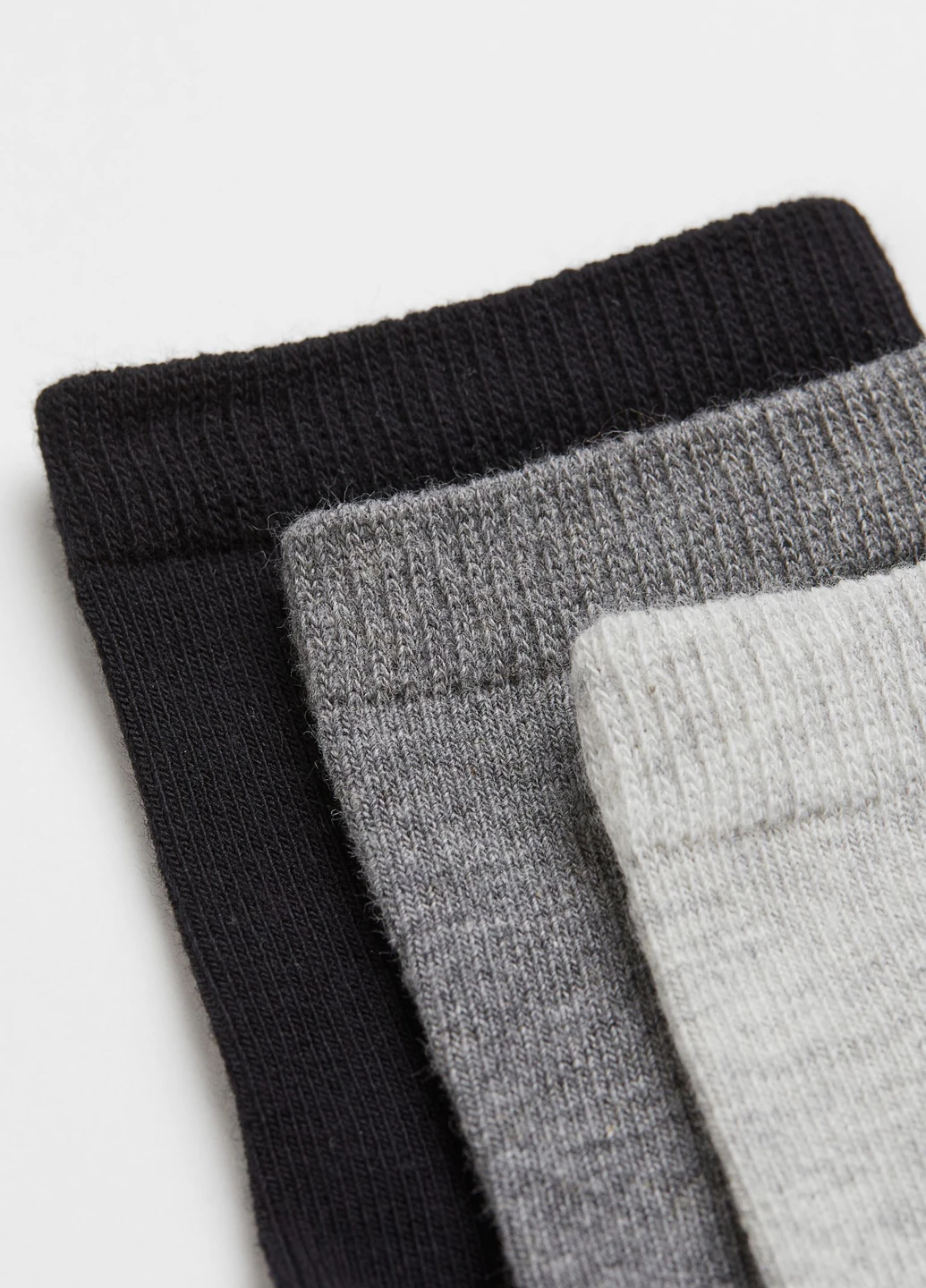 Комбіновані шкарпетки (10 пар) H&M меланжі всесезон (295470167)