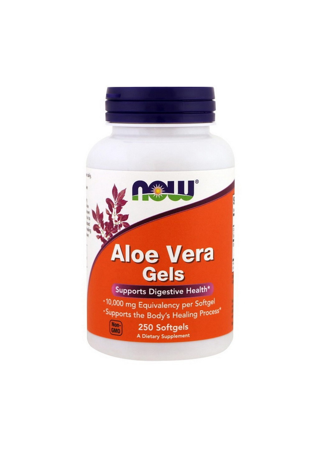 Алое вера Aloe Vera Gels 250 капсул Now Foods (255410132)