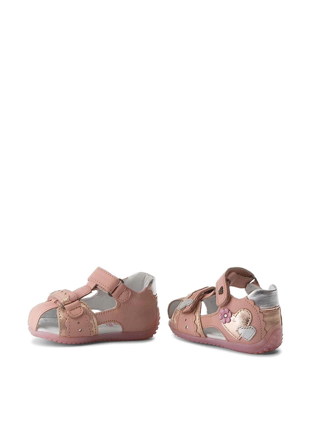 Розовые сандалі lasocki kids Lasocki Kids со стразами, с аппликацией, с цветами