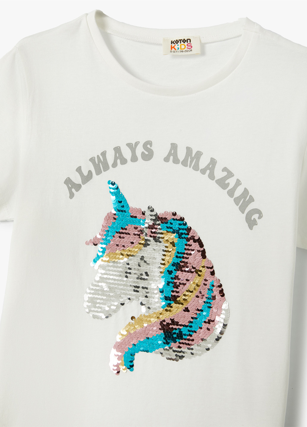 Біла літня футболка KOTON