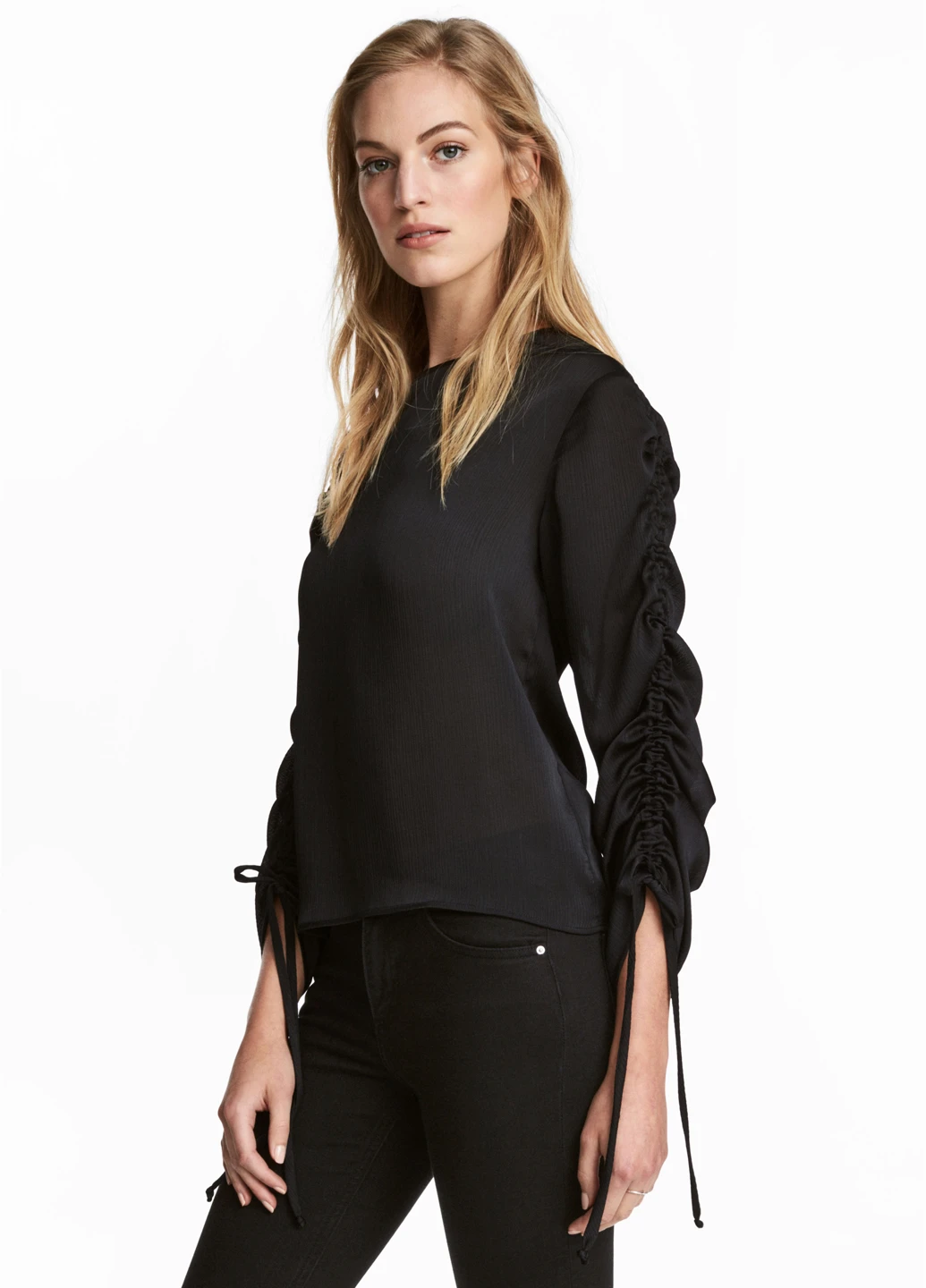 Чорна блуза H&M