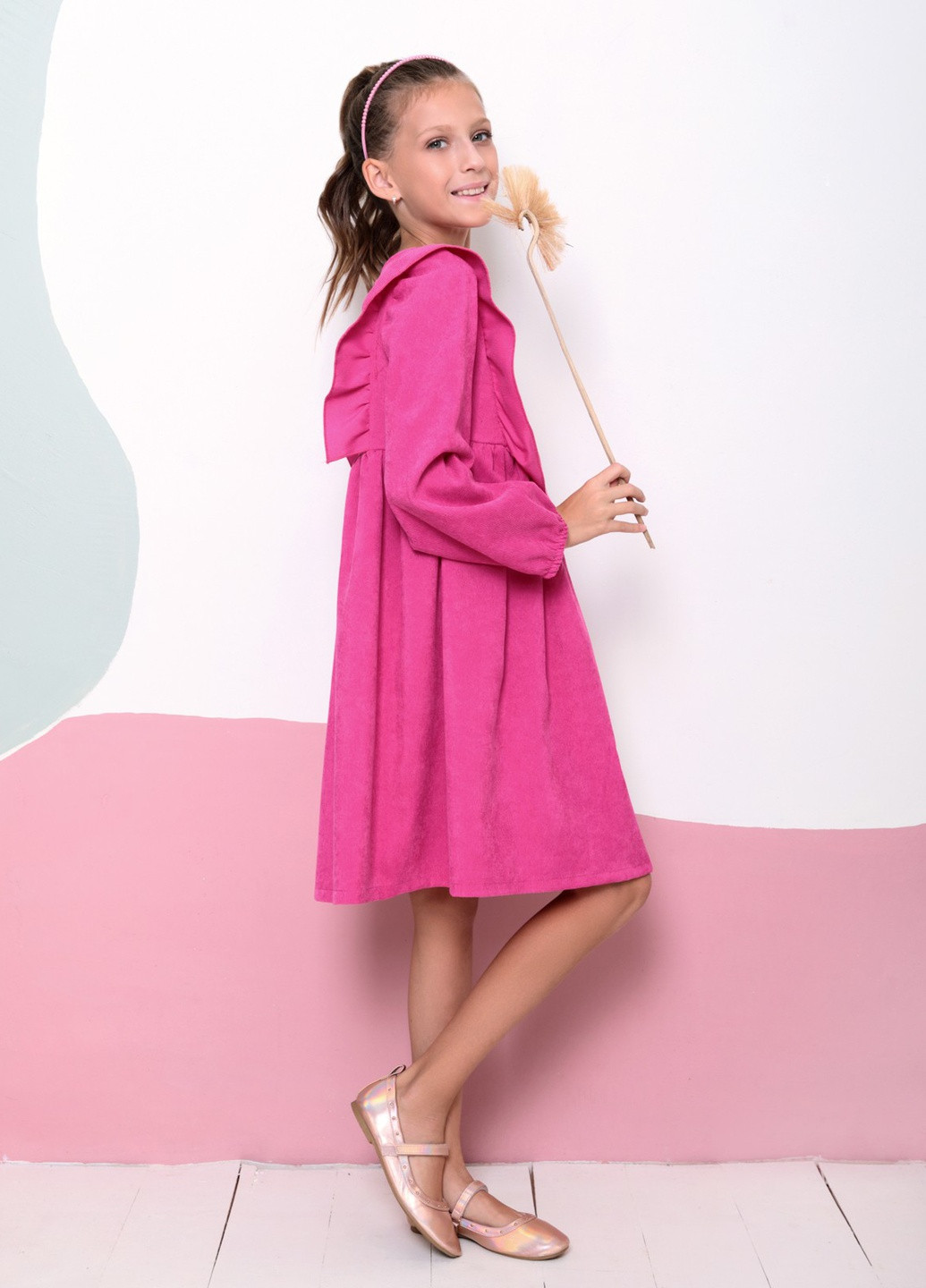 Малинова сукня для дівчинки ISSA PLUS (242158823)