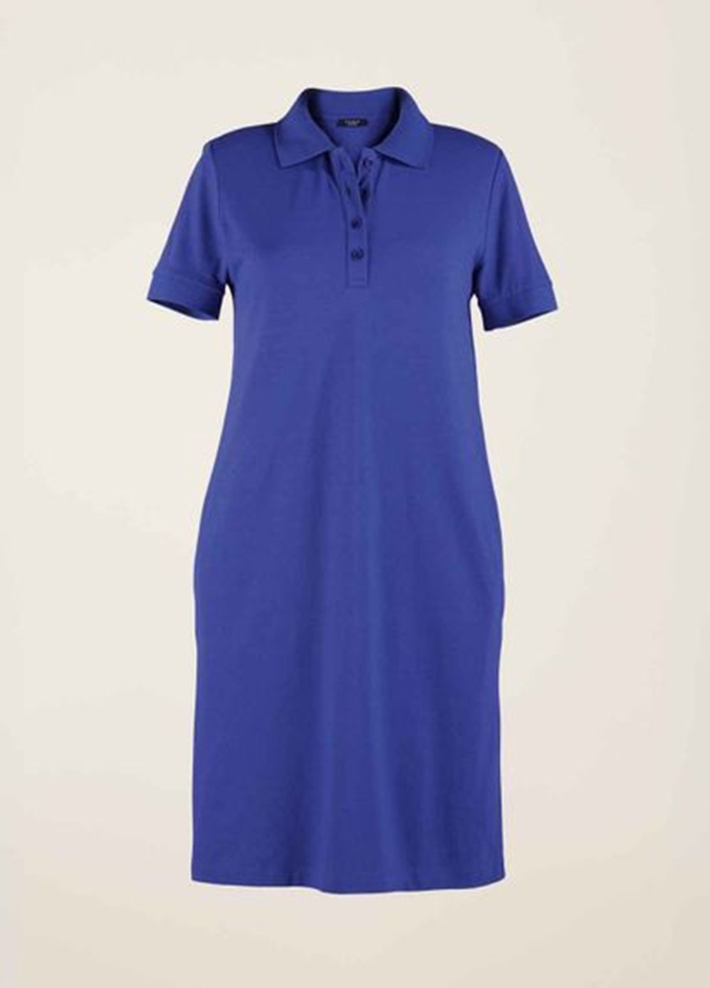 Темно-синя кежуал сукня поло Studio 1886 однотонна