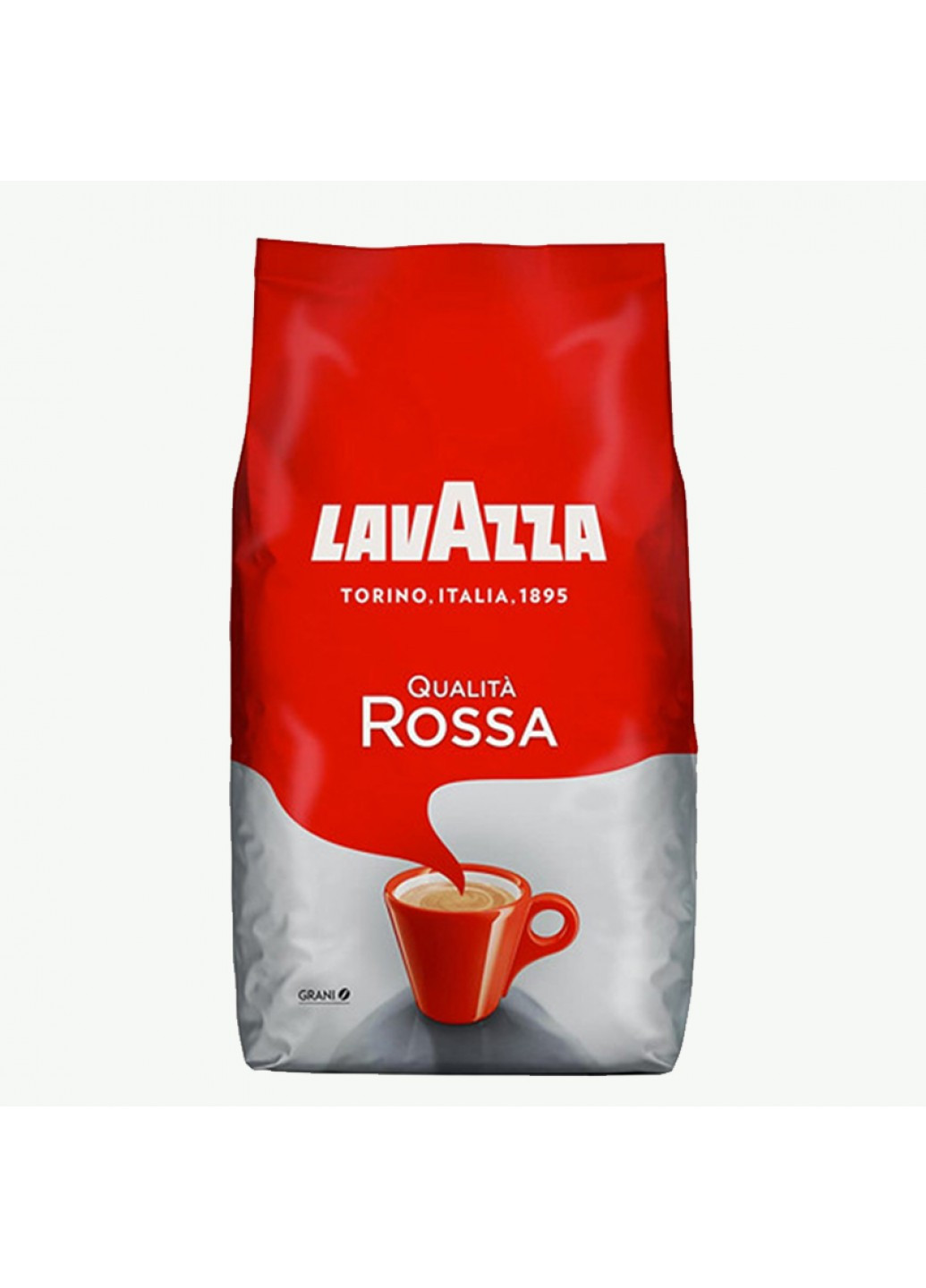 Кава в зернах Qualita Rosso 1кг Lavazza 098876е11 (253173779)