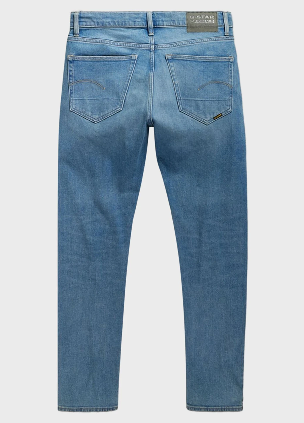 Голубые демисезонные зауженные джинсы G-Star Raw