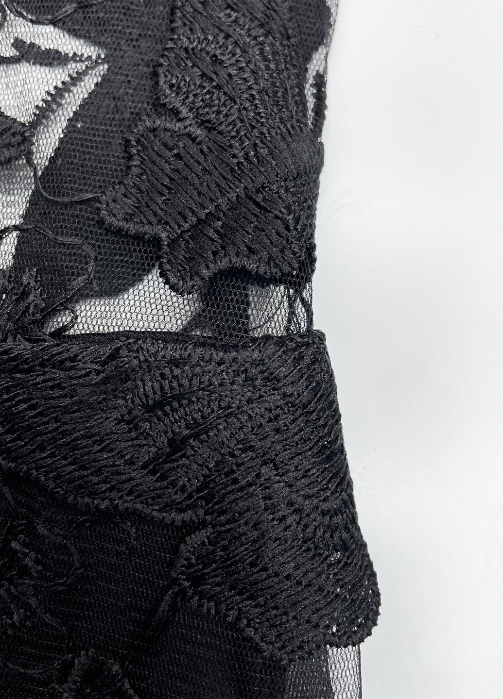 Чорна вечірня сукня годе, з відкритою спиною SHEIN однотонна