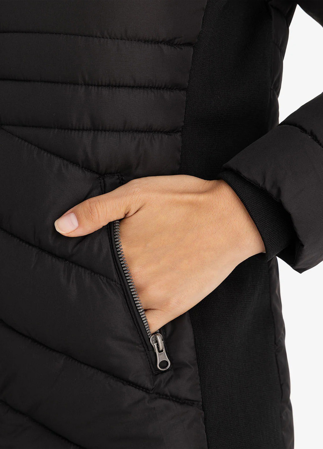 Черная демисезонная куртка U.S. Polo Assn.