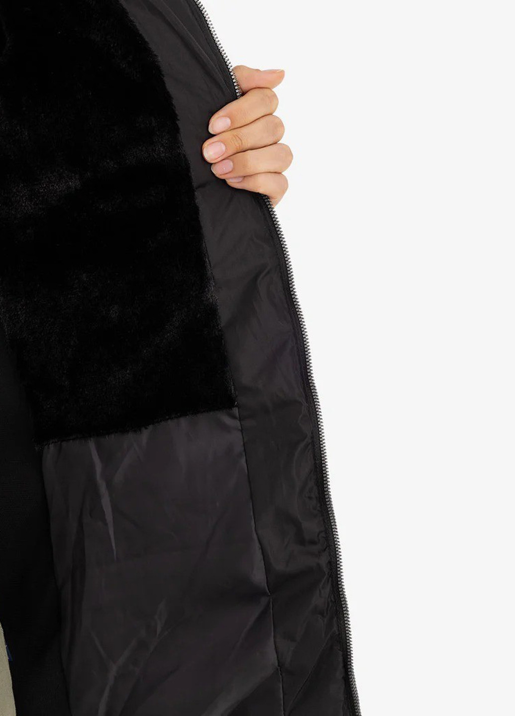 Черная демисезонная куртка U.S. Polo Assn.