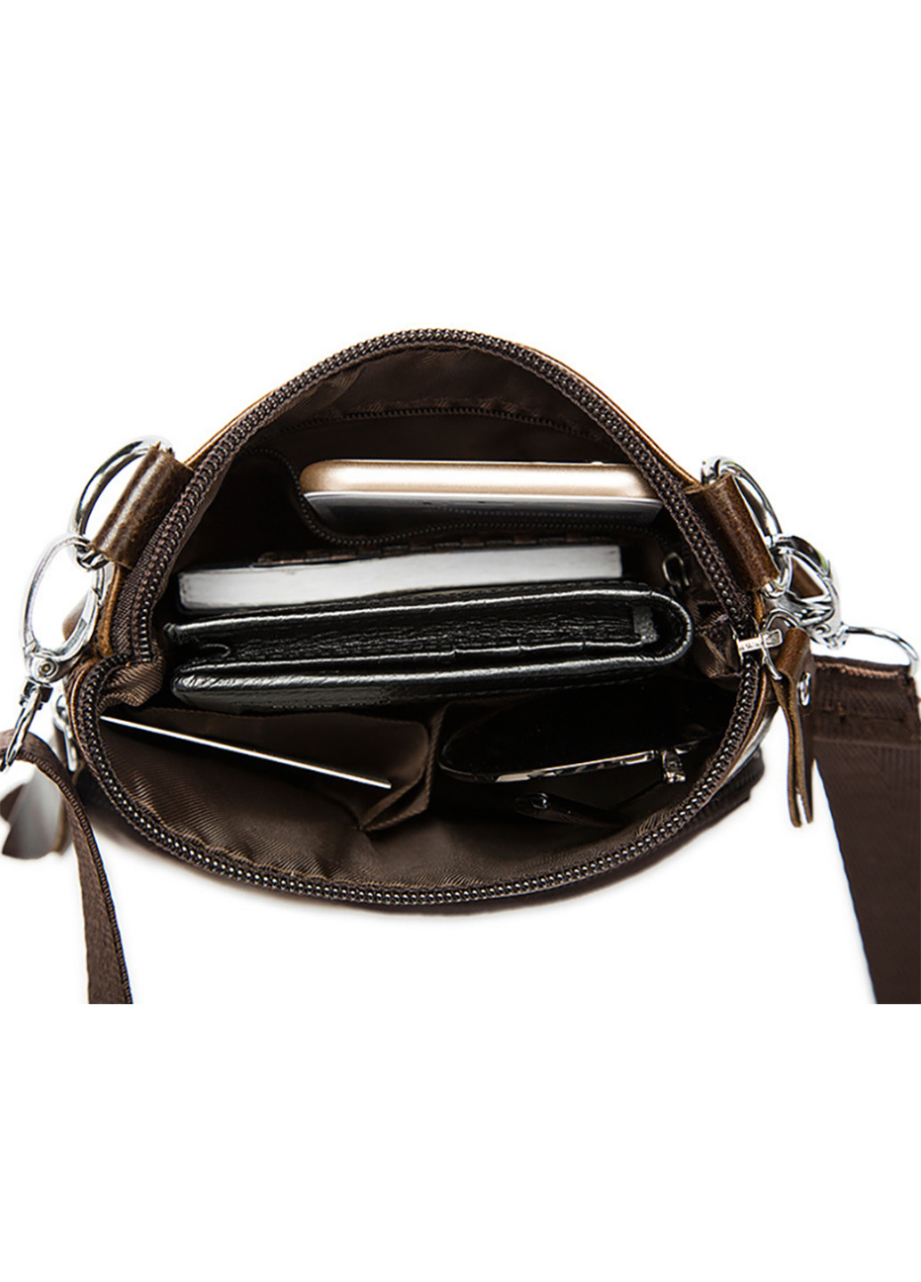 Чоловіча шкіряна сумка 14х18,5х3 см Vintage (252126757)