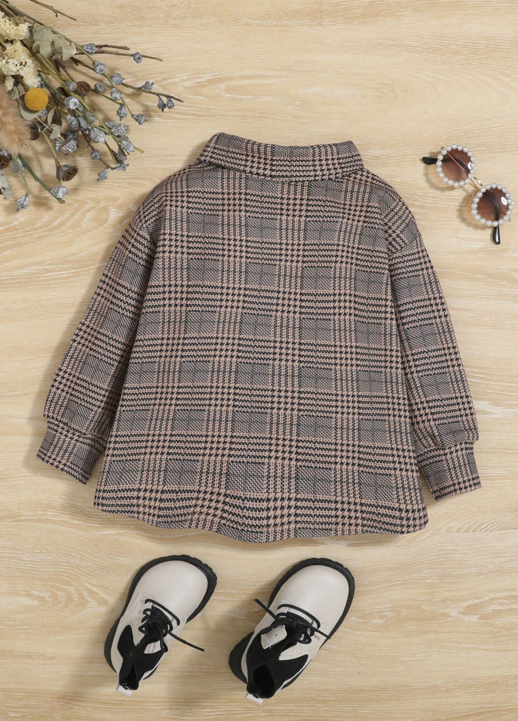 Комбінований демісезонний светр SHEIN