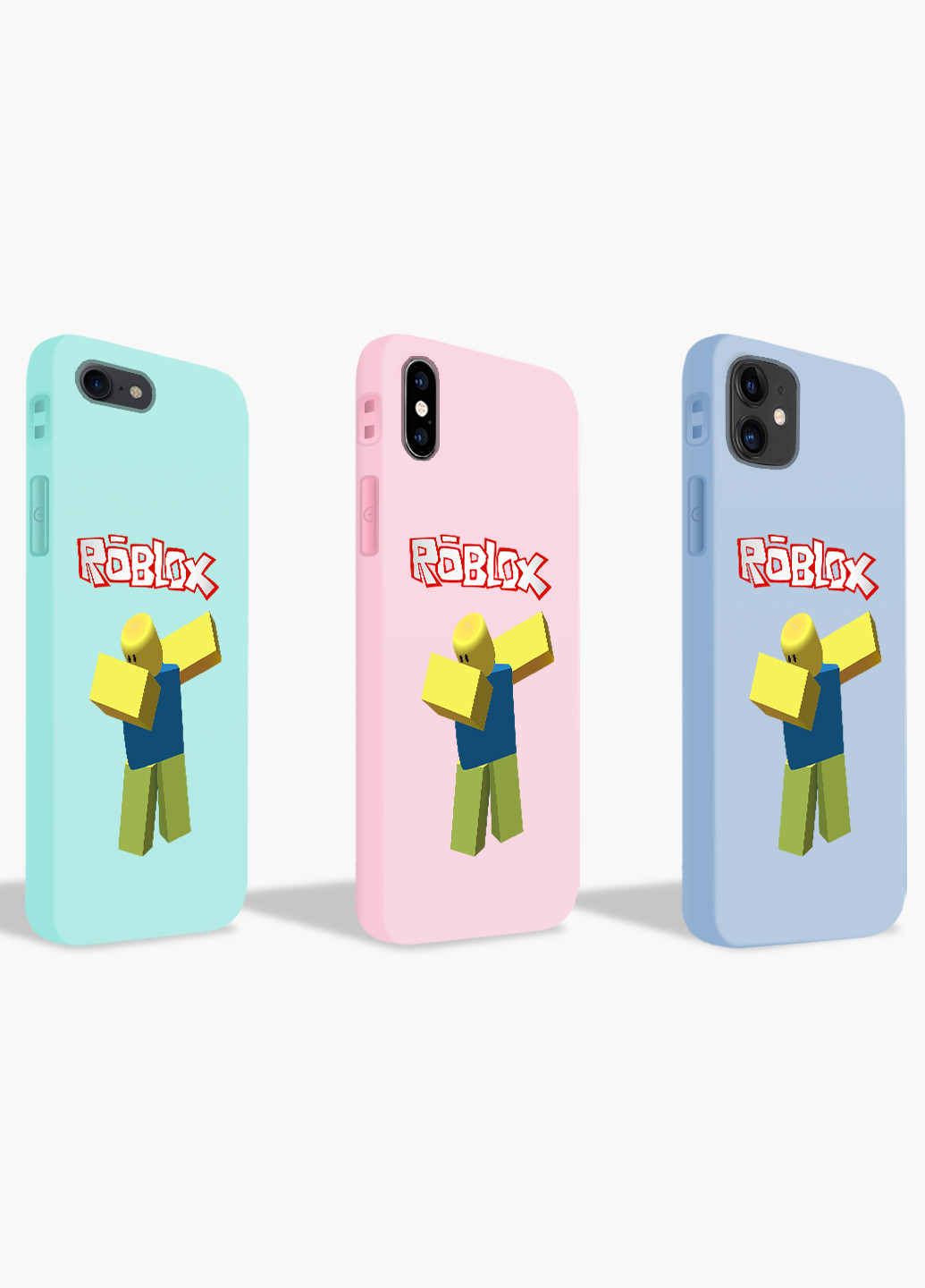 Чохол силіконовий Apple Iphone Xs Роблокс (Roblox) (8938-1707) MobiPrint (219559087)