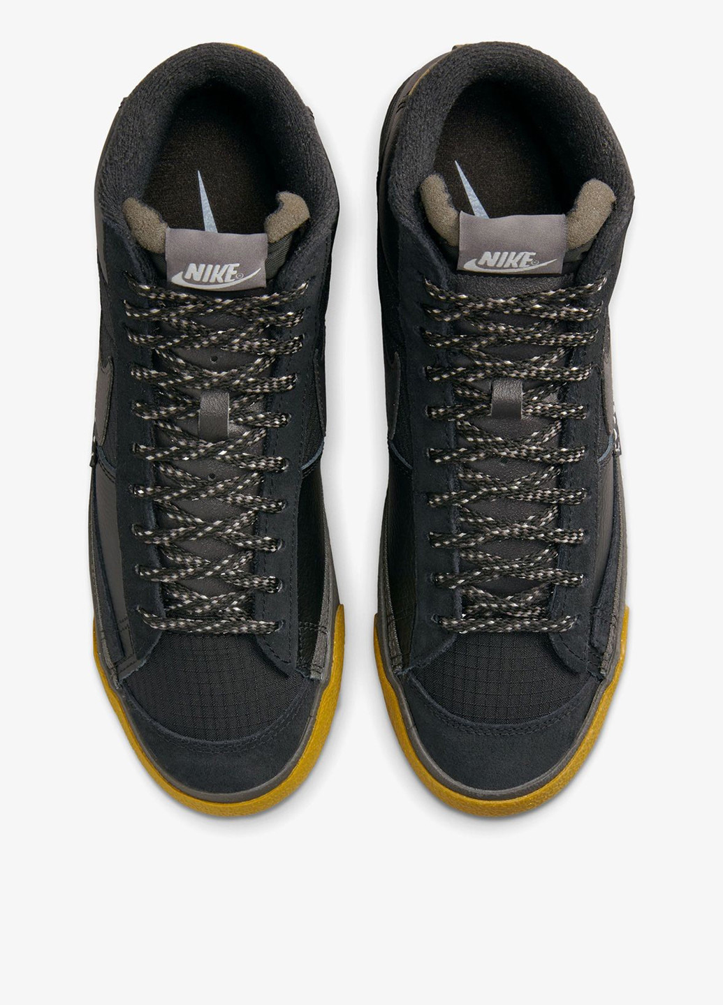 Чорні Осінні кросівки Nike BLAZER MID PRO CLUB
