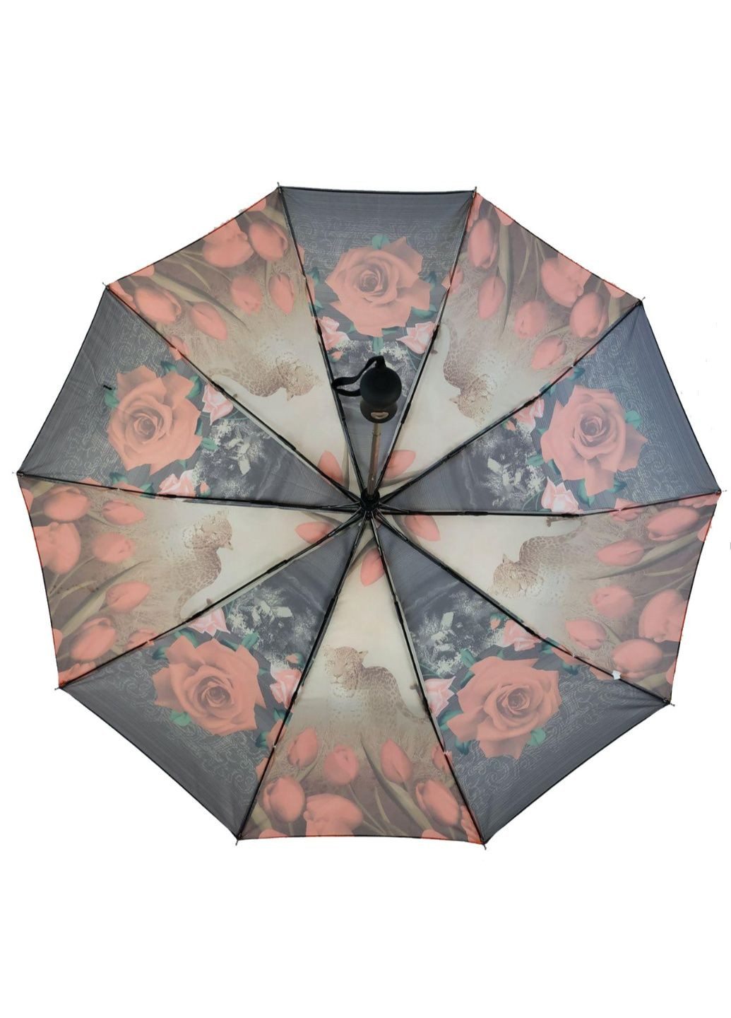 Комбинированный зонт полуавтомат женский 110 см Susino (195705266)