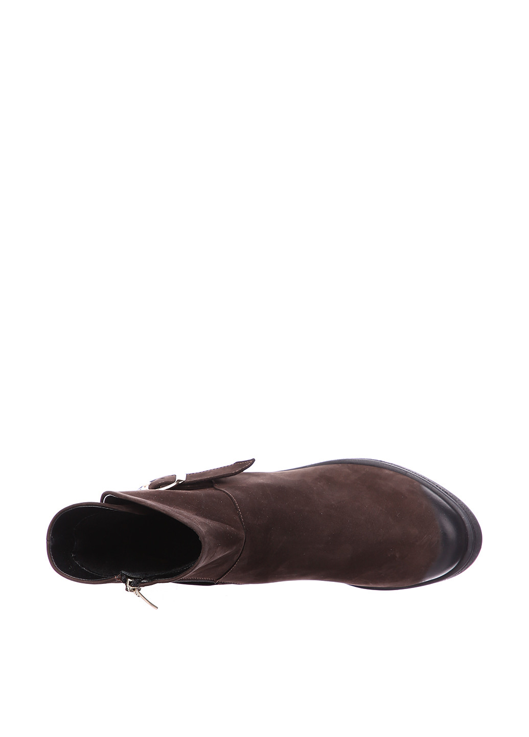 Осенние ботинки Maria Tucci с пряжкой из натурального нубука