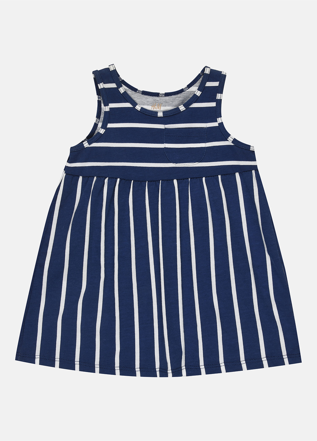 Тёмно-синее платье H&M (250519702)