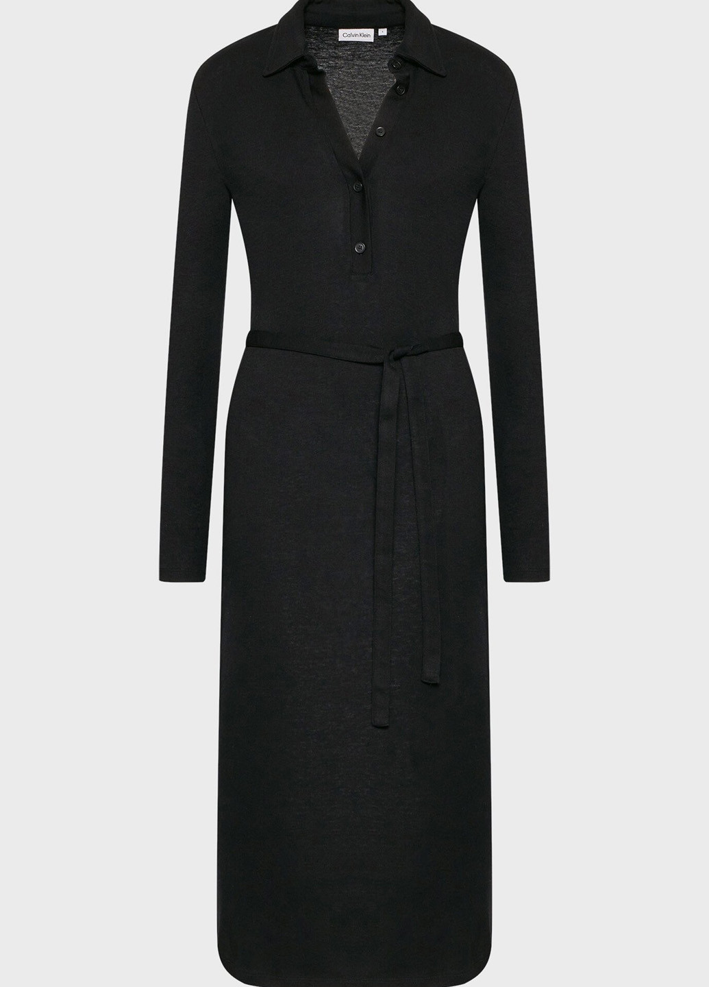 Чорна кежуал сукня футляр Calvin Klein однотонна