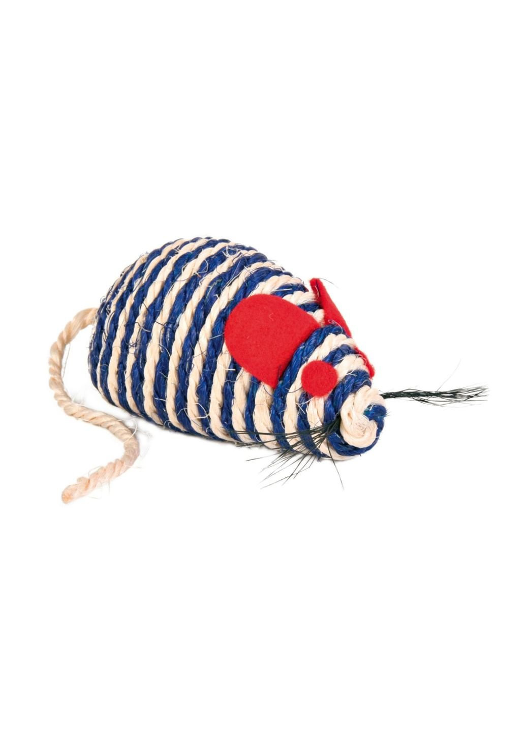 Игрушка для кошек Мышка с погремушкой 10 см (4011905040745) Trixie (254068103)