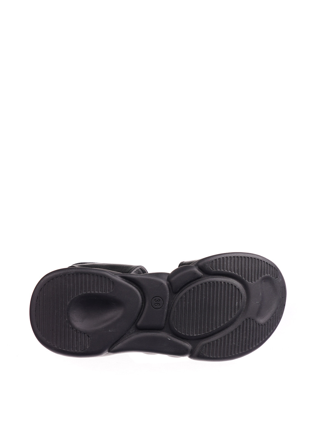 Черные босоножки Lon&Ys на липучке