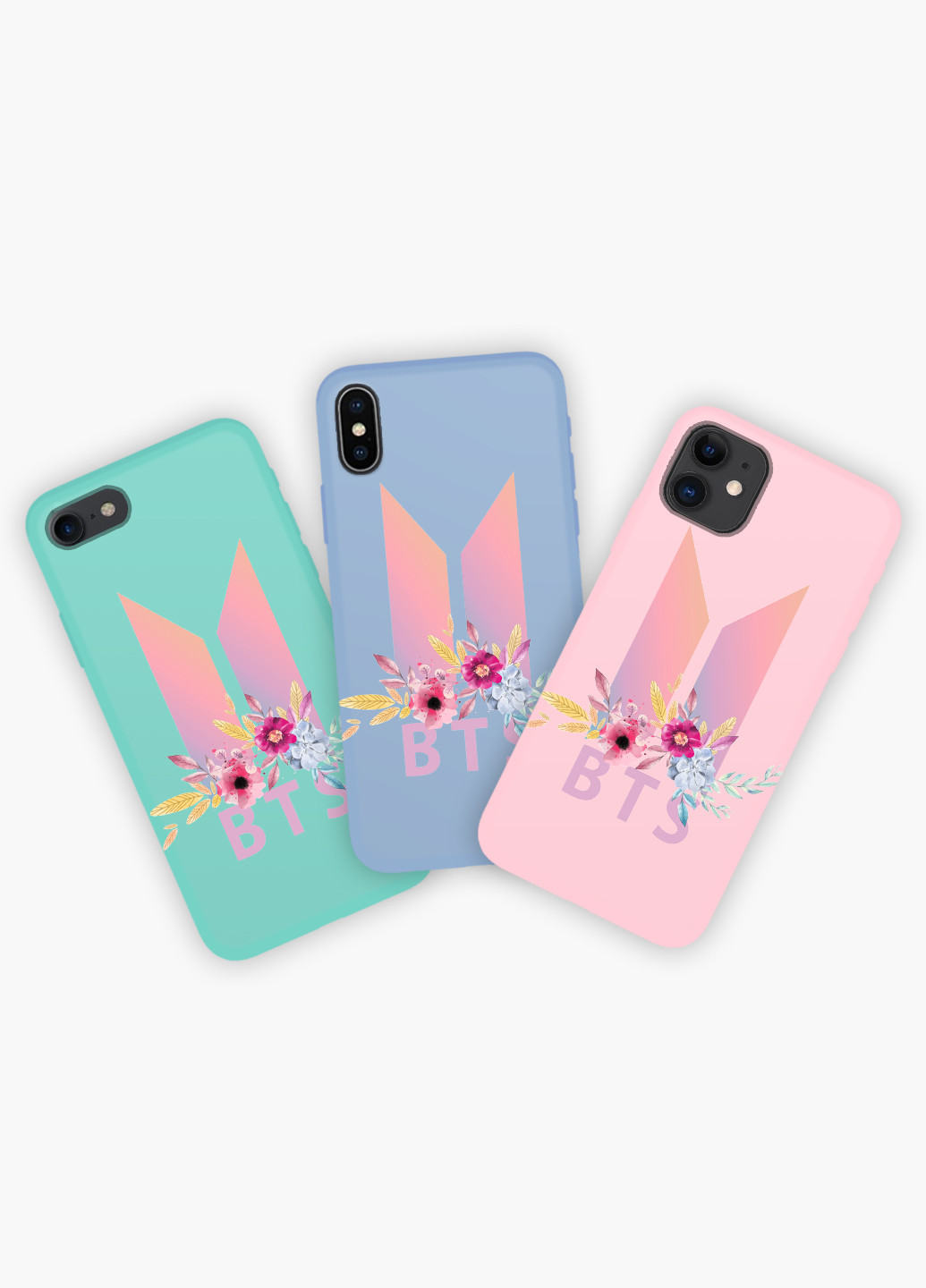 Чохол силіконовий Apple Iphone Xr БТС (BTS) (8225-1081) MobiPrint (219335934)