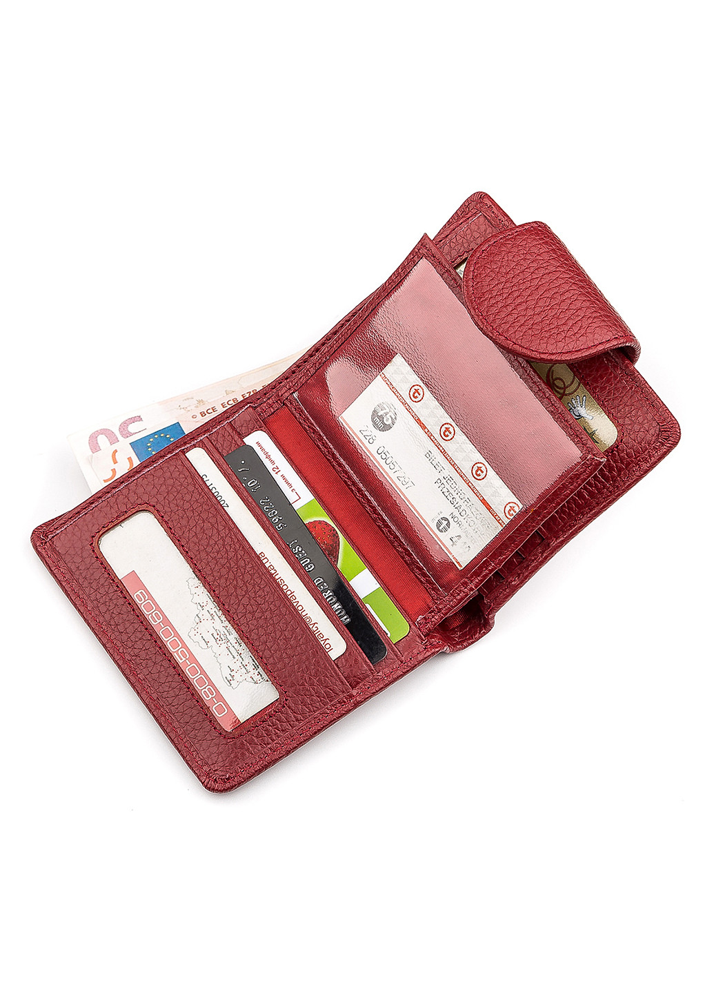 Жіночий шкіряний гаманець 9,5х11х3 см st leather (229460250)