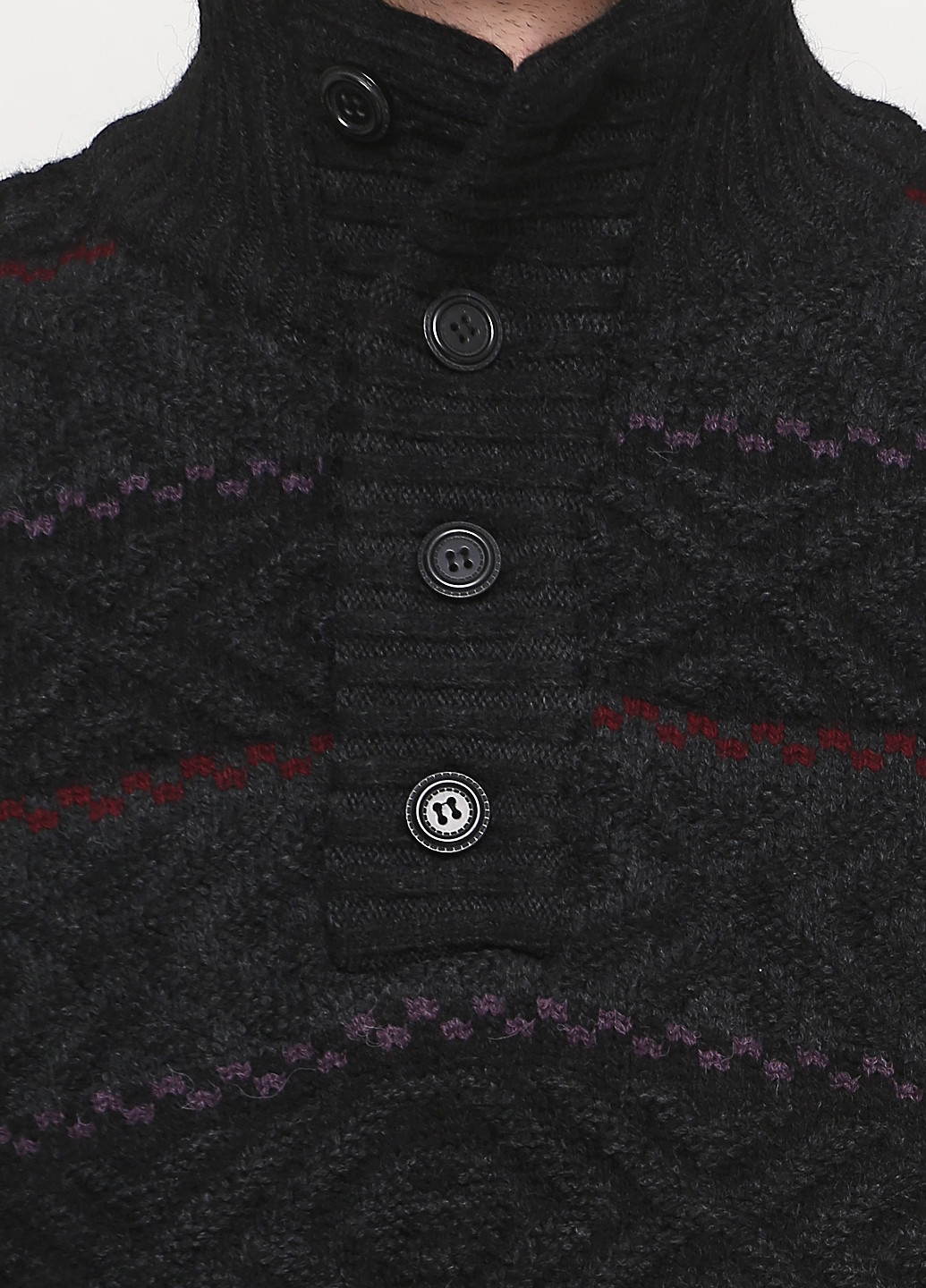 Черный демисезонный свитер Madoc Jeans