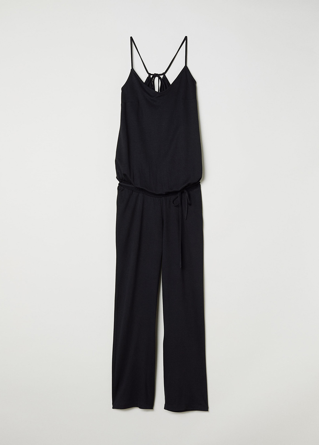 Комбинезон для кормящих H&M комбинезон-брюки однотонный чёрный кэжуал модал