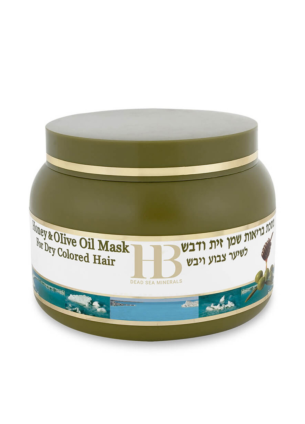 Маска для сухого фарбованого волосся з оливковою олією та медом, 250 мл Health & Beauty (255357689)