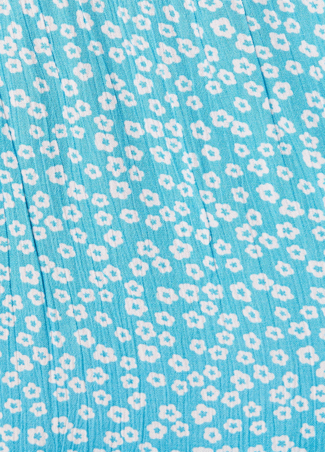 Морской волны кэжуал платье с открытыми плечами Jennyfer с цветочным принтом