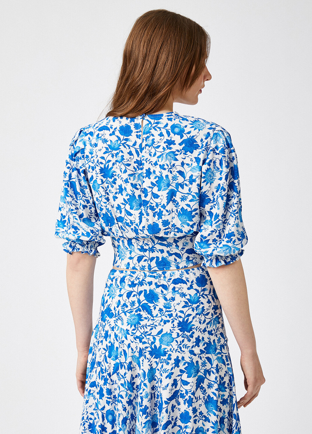 Голубая блуза KOTON