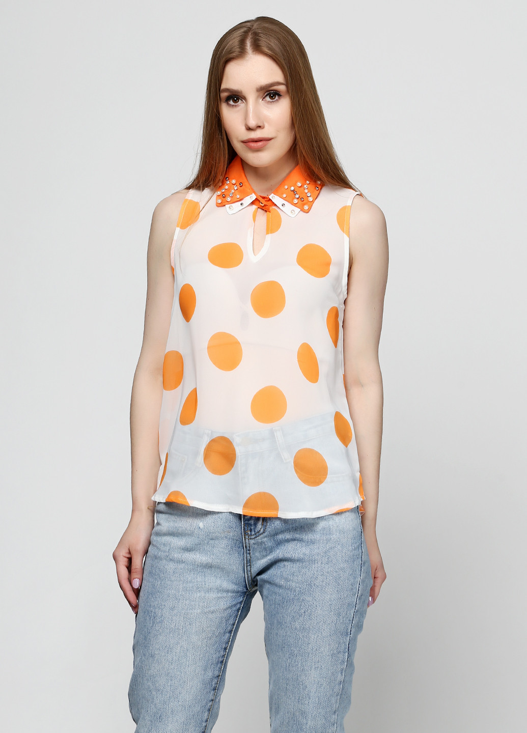 Белая блуза Victoria Cortes