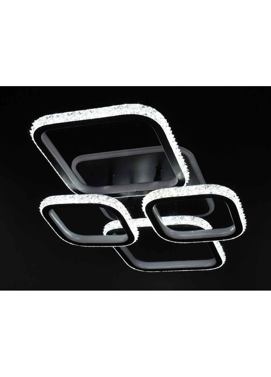 Люстра потолочная LED A77074/2+2RGB-bk Белый 12х41х60 см. Sunnysky (253630155)