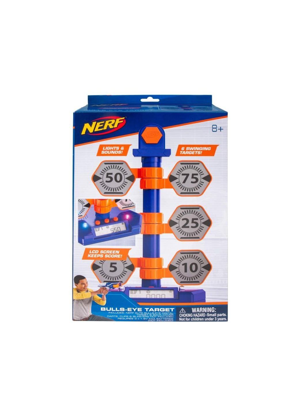Іграшкова зброя Jazwares Nerf Nerf Elite Bulls-Eye Digital Target (NER0205) No Brand (254068118)