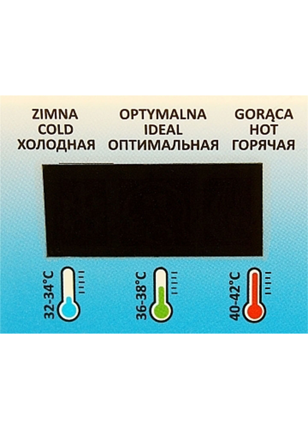 Ванночка зі зливом та термометром, 86 см Tega (286172597)