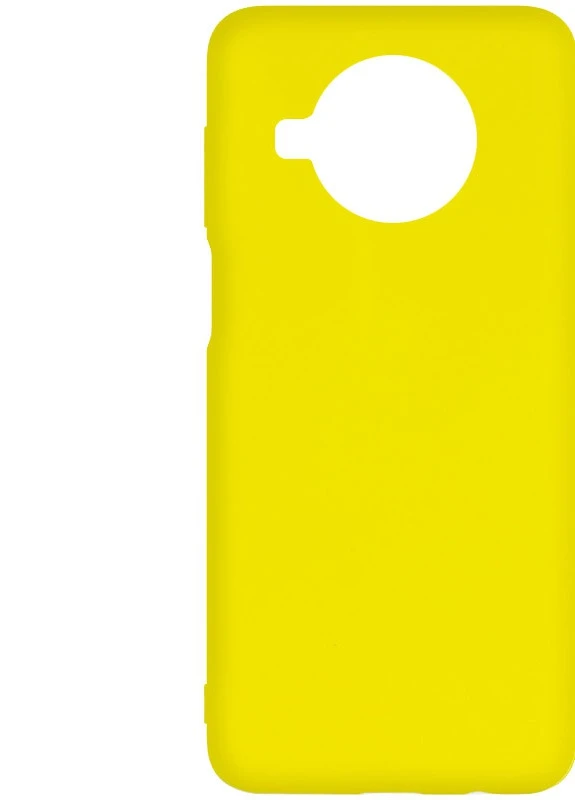 Чохол Silicone Cover Full without Logo (A) для Xiaomi Mi 10T Lite / Redmi Note 9 Pro 5G Жовтий / Flash (is_00000041413_17) Epik (237831238)